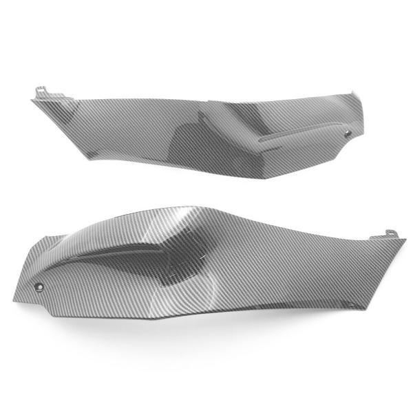 並行輸入品 カワサキ ABS プラスチック ハイドロ浸カーボン終わりガスタンクサイドカバー ninja zx10r 2011-2020 見本抽出_3