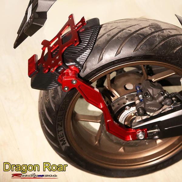 並行輸入品 ホンダ ナンバー プレートリアカーボン フェンダーマッドガードスプラッシュ ガード 2019-2022 CBR650R CB650R ライト