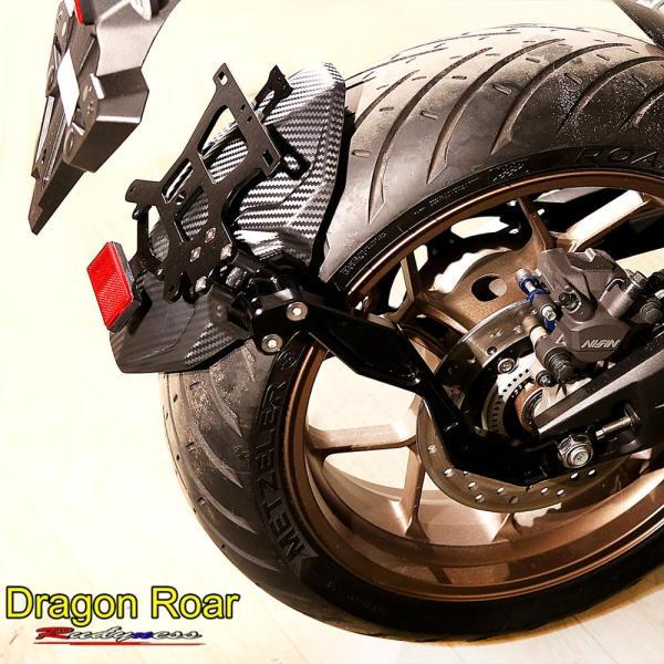 並行輸入品 ホンダ ナンバー プレートリアカーボン フェンダーマッドガードスプラッシュ ガード 2019-2022 CBR650R CB650R ライト
