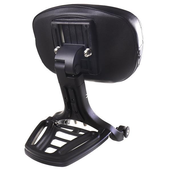 並行輸入品 ホンダ 2021-2022年型REBEL CMX 1100用マットブラック固定マウント＆運転席助手席バックレスト_3