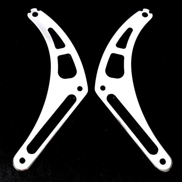 並行輸入品 ハーレーダビッドソン クローム固定マウント＆多目的調節可能運転席助手席ソフテイルストリートボブfxbb用フィット2018-2019_3