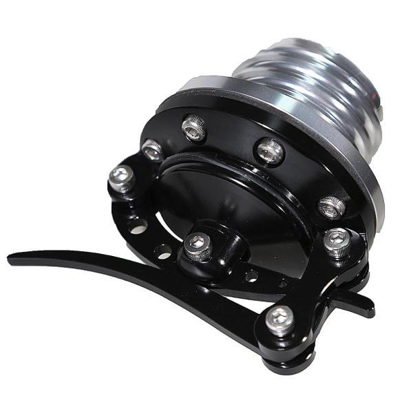 並行輸入品 ハーレーダビッドソン スポーツスターXL 1200 883 X48 ダイナモデル用ブラックゴールドクイックリリース燃料ガスタンクオイルキャップ_2