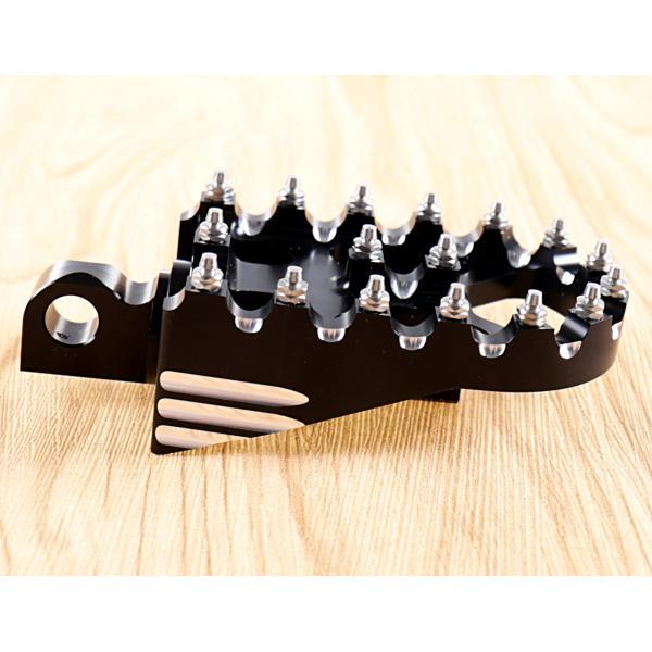 並行輸入品 ハーレーダビッドソン ストリートボブ2018-2020用回転式フットペグ付きリアパッセンジャーフットブラケットFXbbの画像