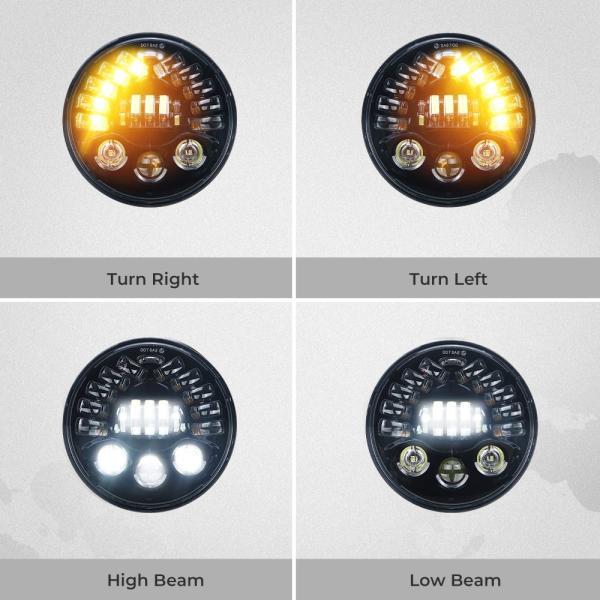 並行輸入品 BMW R9T R 9 T 2022 ヘッドライト プロジェクター 7 インチ