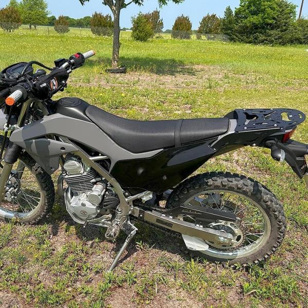 並行輸入品 klx230 2019-2023 リアラック キャリア収納ラック キャリア klx230 リアテール収納ラック カーゴ エンデューロ 合金 シートフレームの画像