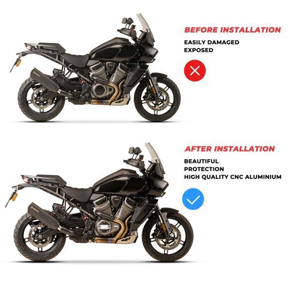 並行輸入品 スポーツスターS用 RH1250S パンアメリカ1250S用 アクセサリー クラッチプロテクションカバー ボディデコレーションの画像