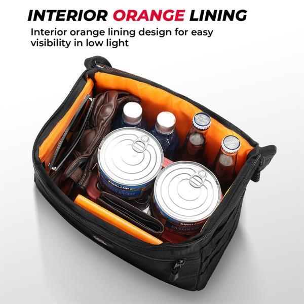 並行輸入品 サドル・バッグソフトスポーツスタークルーザーダート サドル・バッグスクーターパニエ 26l 自在継手投げの画像