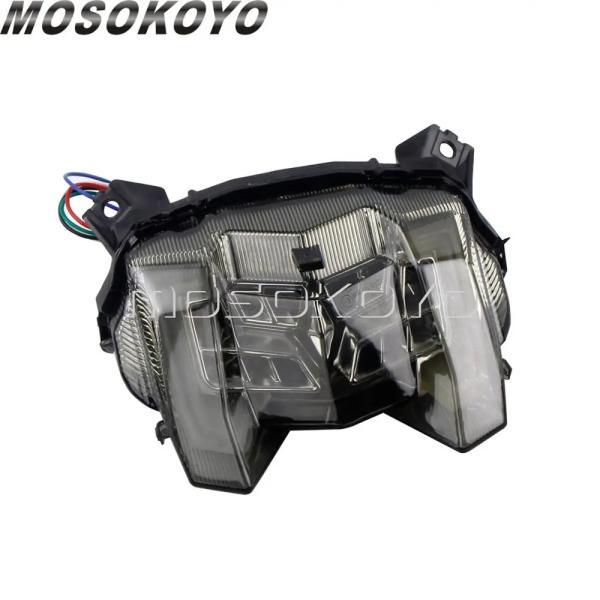 並行輸入品 バイクパーツ for yamaha mt-09 fz-09 2017-2019 smoke/clear integrated tail light brake light turn signal light mt09 fz09 rear lightの画像