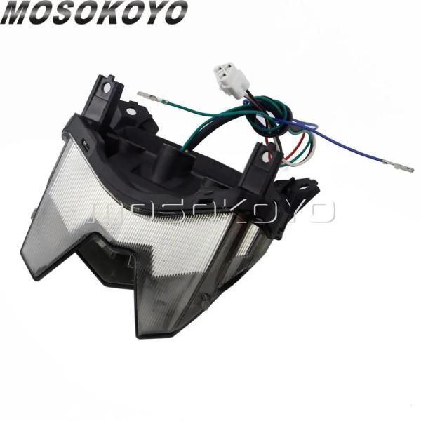 並行輸入品 バイクパーツ for yamaha mt-09 fz-09 2017-2019 smoke/clear integrated tail light brake light turn signal light mt09 fz09 rear lightの画像