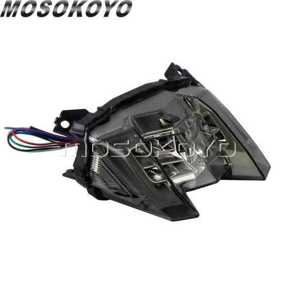 並行輸入品 バイクパーツ for yamaha mt-09 fz-09 2017-2019 smoke/clear integrated tail light brake light turn signal light mt09 fz09 rear lightの画像