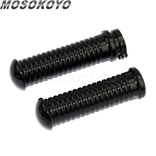 並行輸入品 ハーレーダビッドソン スポーツスター883 R Lチョッパークラシックヤマハスズキ25mmアルミカスタムハンドルグリップハンドグリップリブグリップ_2