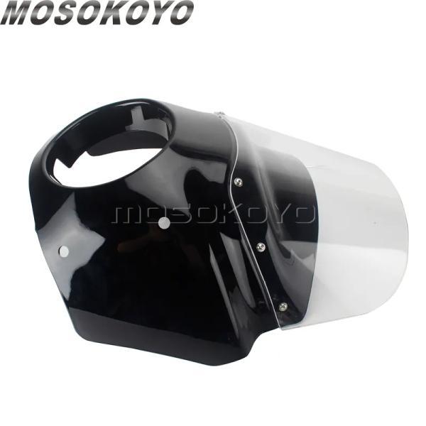 並行輸入品 ハーレーダビッドソン 11 12 15 " ヘッドライト カバー 風防スクリーン 保護装 グライド fxd fxdc fxdse cvo_5