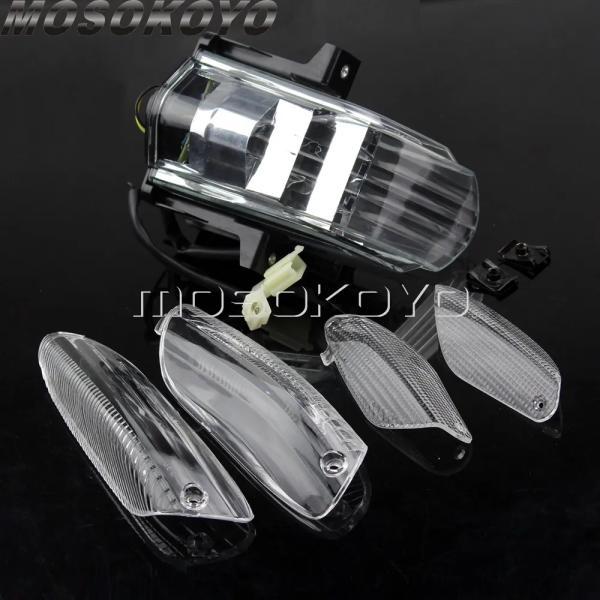 並行輸入品 バイクパーツ ブレーキテール灯ナンバー プレート ライト + aprilia rsvr rsv1000r rsv 1000 r tuono テール灯 ウィンカーレンズの画像