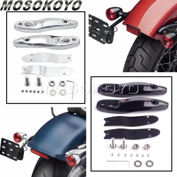 並行輸入品 ハーレーダビッドソン ソフテイル用テールウィンカー移設
