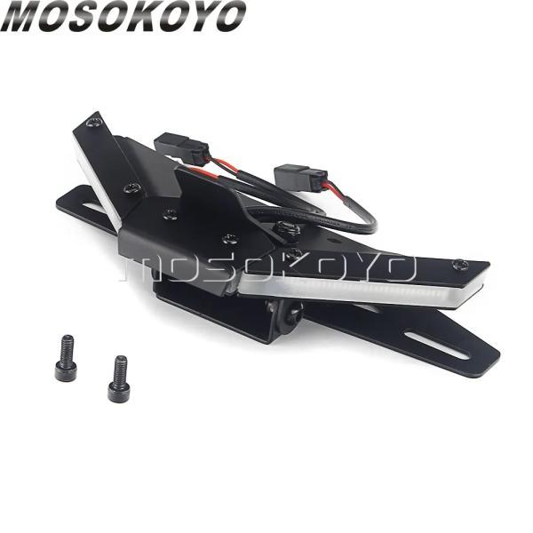並行輸入品 ドゥカティ ライセンスプレートホルダー ストリートファイターV4 V4S V2 2020-22用ウィンカーライトテール整頓フェンダーエリミネーター_3