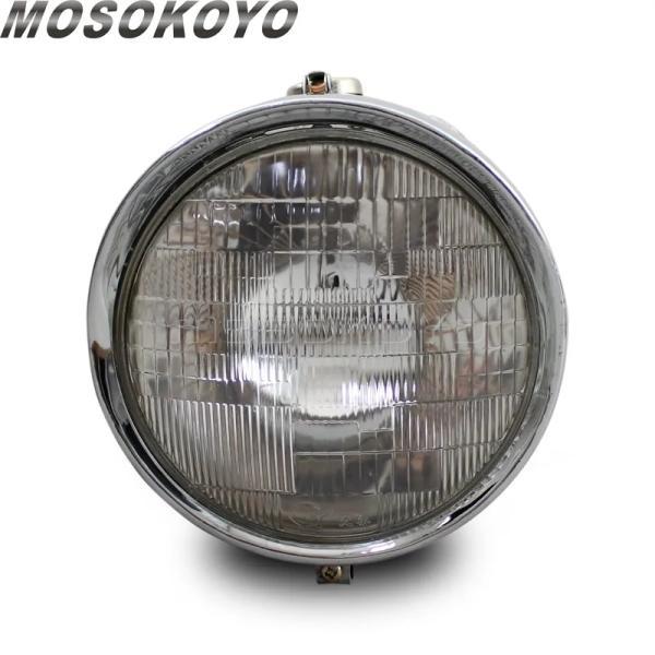並行輸入品 BMW バイク zundapp db ks750 r12 r75 r51 r61 bw40 dnepr cjk750 r1 r71 m72 750 ural k750 ヘッドライト 7 インチレトロヘッド ランプの画像
