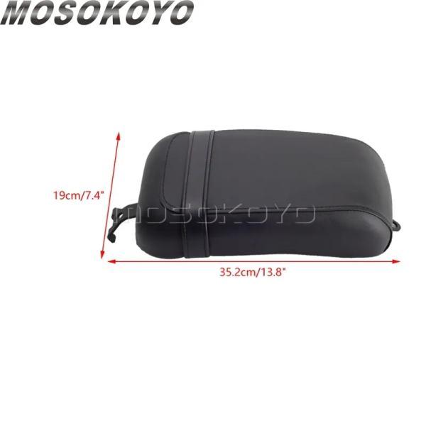 並行輸入品 ハーレーダビッドソン ナイトスター975 RH975 2022 RH975レザーシートカバークッション用テールパッセンジャークッションフェンダーピリオンパの画像