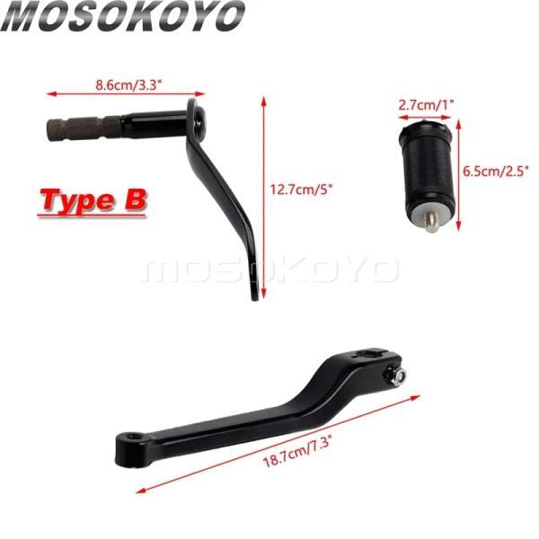 並行輸入品 ハーレーダビッドソン フロントヒールトゥシフトレバーペダルシフターフットペグ_5