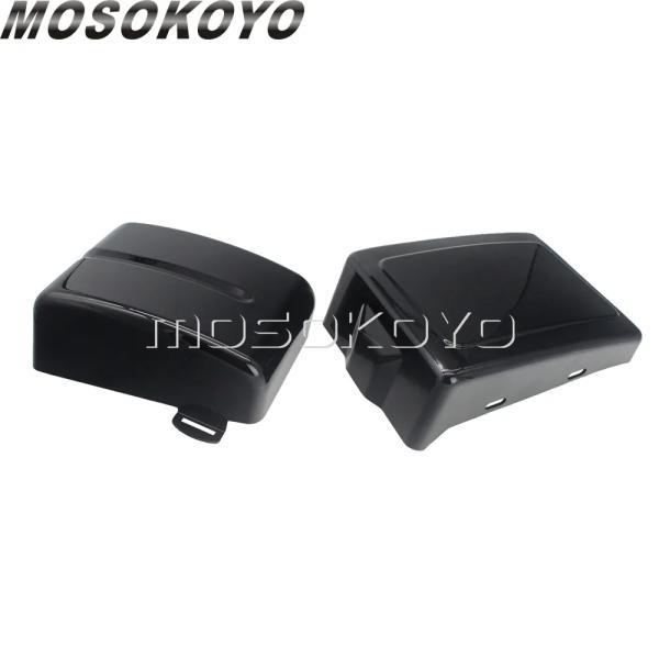 並行輸入品 ハーレーダビッドソン ダイナストリートファットボブFXDB FXDF FXDL FXDLS 2012-2017スイッチバックFLD用2PCSバッテリーカバー左+右保護ガード_5
