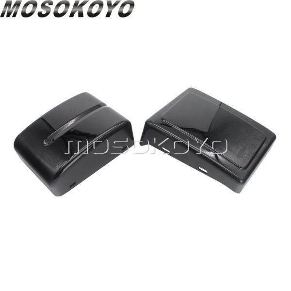 並行輸入品 ハーレーダビッドソン ダイナストリートファットボブFXDB FXDF FXDL FXDLS 2012-2017スイッチバックFLD用2PCSバッテリーカバー左+右保護ガード_6