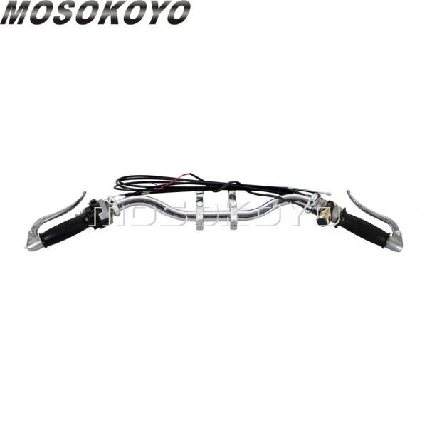 並行輸入品 BMW バイク クローム 用コンプリートハンドルバーグリップブレーキケーブルレバーzundapp db ds dbk ks ks750 m72 r12 r66 dnepruralサイドカーの画像