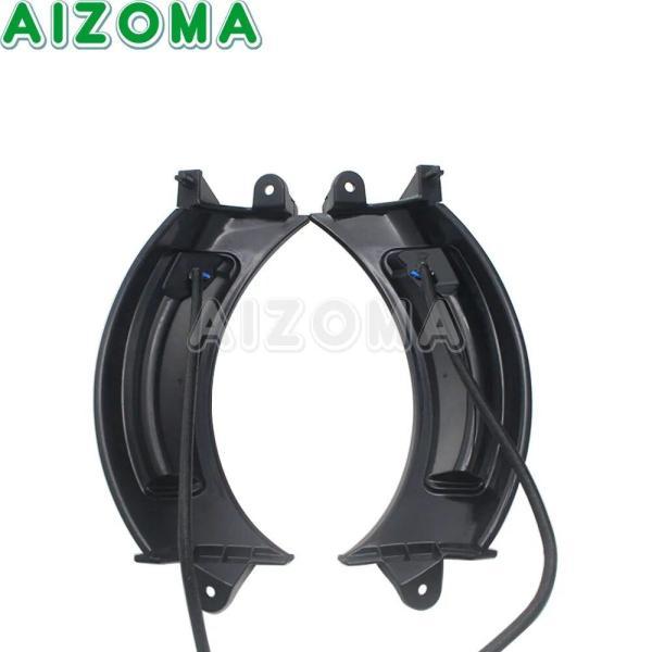 並行輸入品 バイクパーツ Ledヘッドライト用サイドターンシグナルライトマーカーdrlロードグライドfltrxの画像