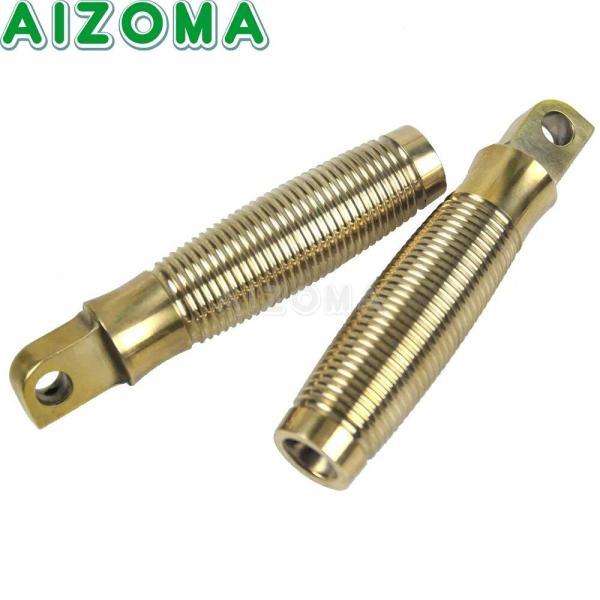 並行輸入品 ハーレー 真ちゅう製1 \"25mmハンドルバーグリップモーターサイクルフットレストフットペグ デナソフテイルツーリングスポーツスターxl 883の画像