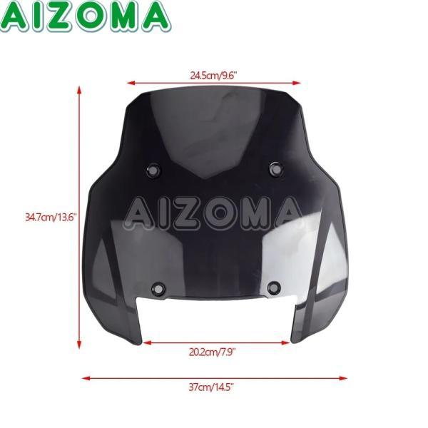 並行輸入品 パンアメリカ用ウィンドデフレクター 2021-22 フロントガラス パン アメリカン 1250 s 1250 sの画像