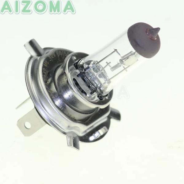 並行輸入品 ハーレースポーツスター用クロームヘッドライト カスタムヘッドランプモト h4 12v 55 w 60w 48 883 1200 スーパーローバルブ-8 セブンティ-2の画像