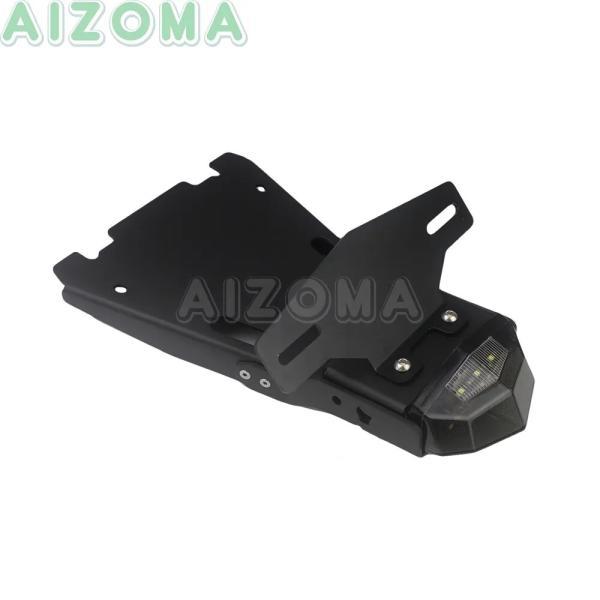 並行輸入品 BMWバイク バイク用リアナンバープレートブラケットアセンブリ 9 t 2014-16 2017 2018用ブレーキストップライト ライセンスホルダー付きの画像