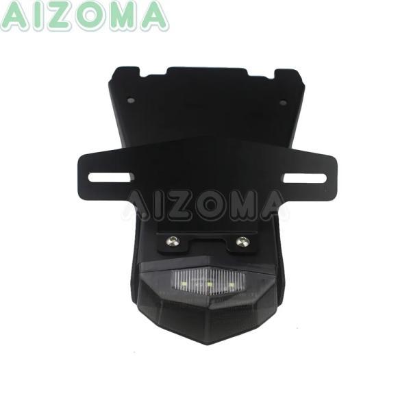 並行輸入品 BMWバイク バイク用リアナンバープレートブラケットアセンブリ 9 t 2014-16 2017 2018用ブレーキストップライト ライセンスホルダー付きの画像