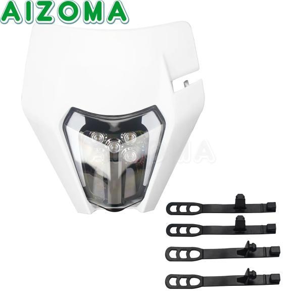 並行輸入品 バイク新ledヘッドライトヘッドランプヘッドランプライトsx xc exc XC-W SX-F XCF-W fc fe fx te tc tx 10-20 2014 2015 2017の画像