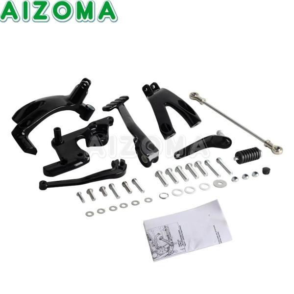 並行輸入品 バイクフットペグペダル ハーレー ソフテイルローライダー fxlr ストリートbfxbb 標準 fxst 2018-2021の画像
