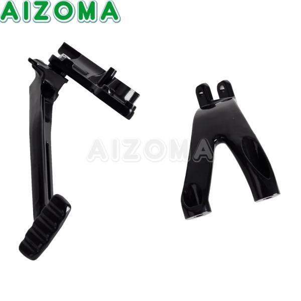並行輸入品 バイクフットペグペダル ハーレー ソフテイルローライダー fxlr ストリートbfxbb 標準 fxst 2018-2021の画像