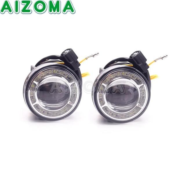 並行輸入品 バイクDC12 24vストロボledフォグライトフォグランプアタッチメントキットホンダゴールドウィングツアーGL1800 gl 1800 2018アップ2019 2020 2の画像