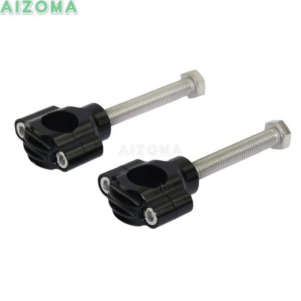 並行輸入品 汎用 7/8 ''バイクcnc合金バークランプ22mmsportstersヤマハBMW ホンダ スズキカフェレーサーの画像