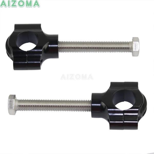 並行輸入品 汎用 7/8 ''バイクcnc合金バークランプ22mmsportstersヤマハBMW ホンダ スズキカフェレーサーの画像