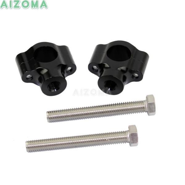並行輸入品 汎用 7/8 ''バイクcnc合金バークランプ22mmsportstersヤマハBMW ホンダ スズキカフェレーサーの画像