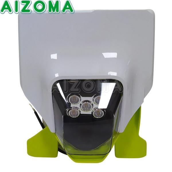 並行輸入品 ダートバイクledヘッドライトヘッドランプライトhus fc 250 350 450 fx 350 450 te/fe 125-501 tx 300 2016-2021エンデューロの画像