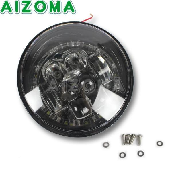 並行輸入品 ハイビームバイク バイクヘッドライト 10-30v 125 150 ヘッドライト エンゲージ用の画像