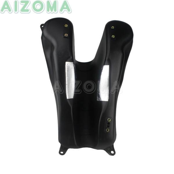 並行輸入品 ホンダcrf230f crf 230 f 2015-2016 17 18 2019用キャップキット付きブラックバイクガスタンク1個_3