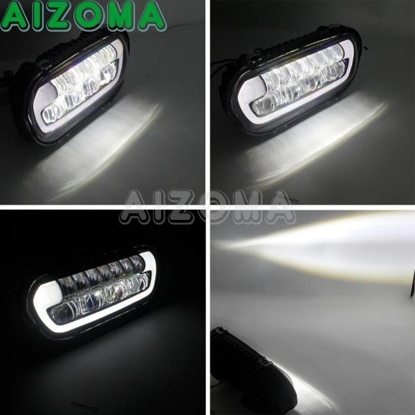 並行輸入品 LEDバイク バイクヘッドライトアセンブリ 9.8インチ ハイカーレービーム 114 fxfb fxfbs 2018-2022_1