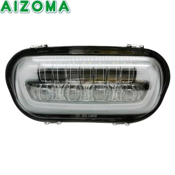並行輸入品 LEDバイク バイクヘッドライトアセンブリ 9.8インチ ハイカーレービーム 114 fxfb fxfbs 2018-2022_2
