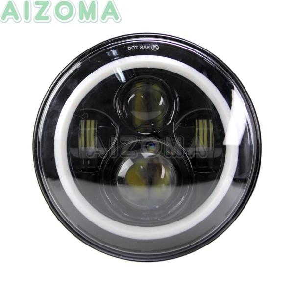 並行輸入品 Suzuki m109用7インチLEDヘッドライト ハーレー dyna fxd Touring electra glide カスタムメイド e8/ドット 承認ヘッドライト_2