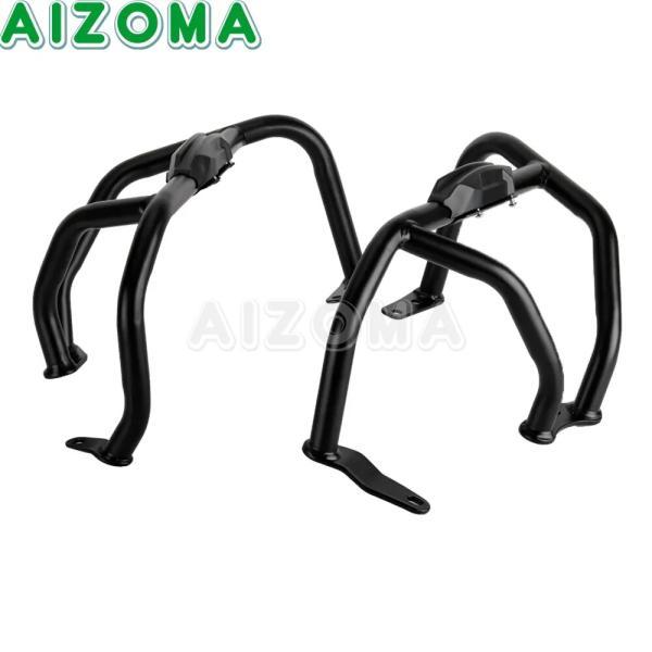 並行輸入品 スチールバイク バイクエンジンプロテクター ホンダgoldwing 1800 gl1800f6b f6c用ホールバー保護 ツートントケージ