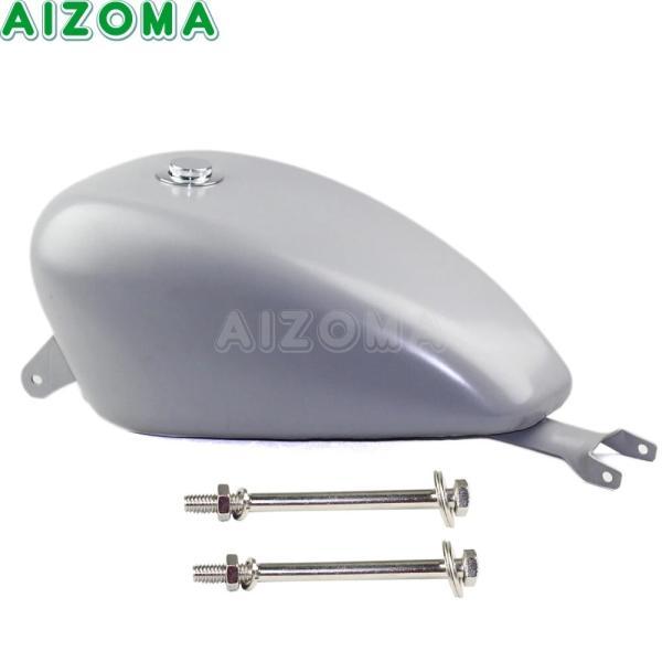 並行輸入品 バイク用燃料タンク グレー燃料ガスタンク ハーレースポーツスターxl1200 xl883 xl 3.3 1200 カスタム 833の画像