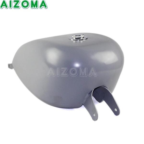 並行輸入品 バイク用燃料タンク グレー燃料ガスタンク ハーレースポーツスターxl1200 xl883 xl 3.3 1200 カスタム 833の画像