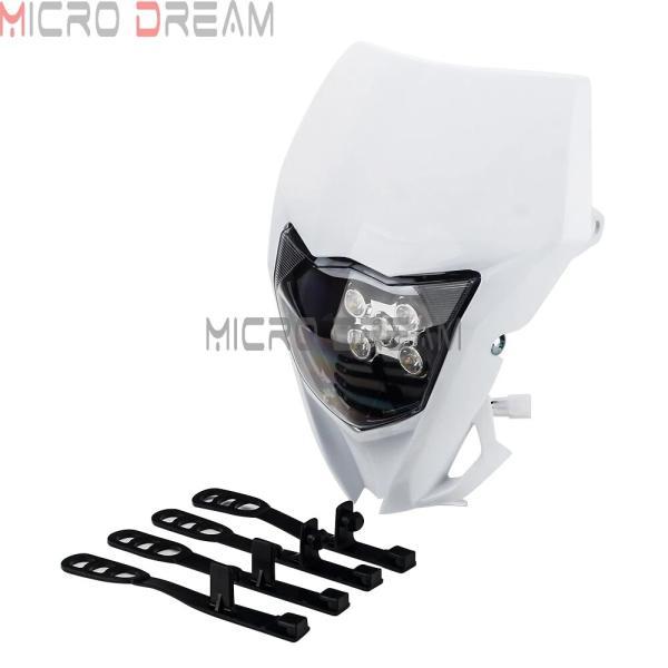 ブランド登録なし - 並行輸入品 エンデューロled自動二輪車 自動二輪車前照灯 ダブル運動競技前照灯 ヤマハwr250 wr450 wr wrf ttr TT-R yz YZ-F 85-450