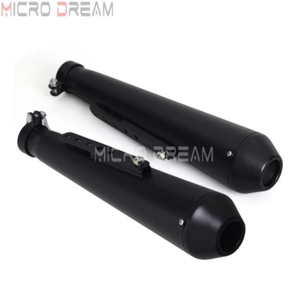 並行輸入品 カフェレーサー-バイク バイク用エキゾーストサイレンサー リバースコーン ハンドルバー用パイプ ジュニブラー ホンダ 汎用_2