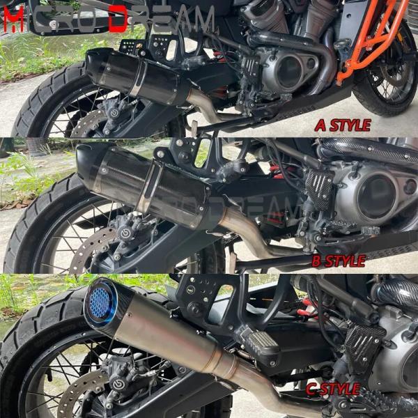 並行輸入品 バイク マフラー ハーレーパンアメリカフルマフラーシステム1250 スペシャルRA1250s ra1250 21-23の画像